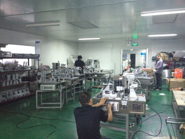 Factory for manufacturing ultrasonic sealing machine