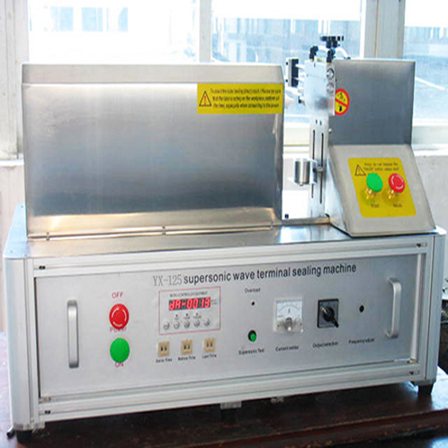 tabletop ultrasound sealing machine semi automatic for plastic laminumated tubes aluminum hose sealer equipment ultrasonic wieding